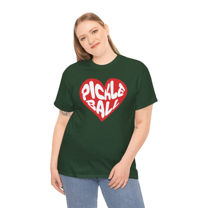 HEART PICKLEBALL 5 - Pickleball (Basic Tee)