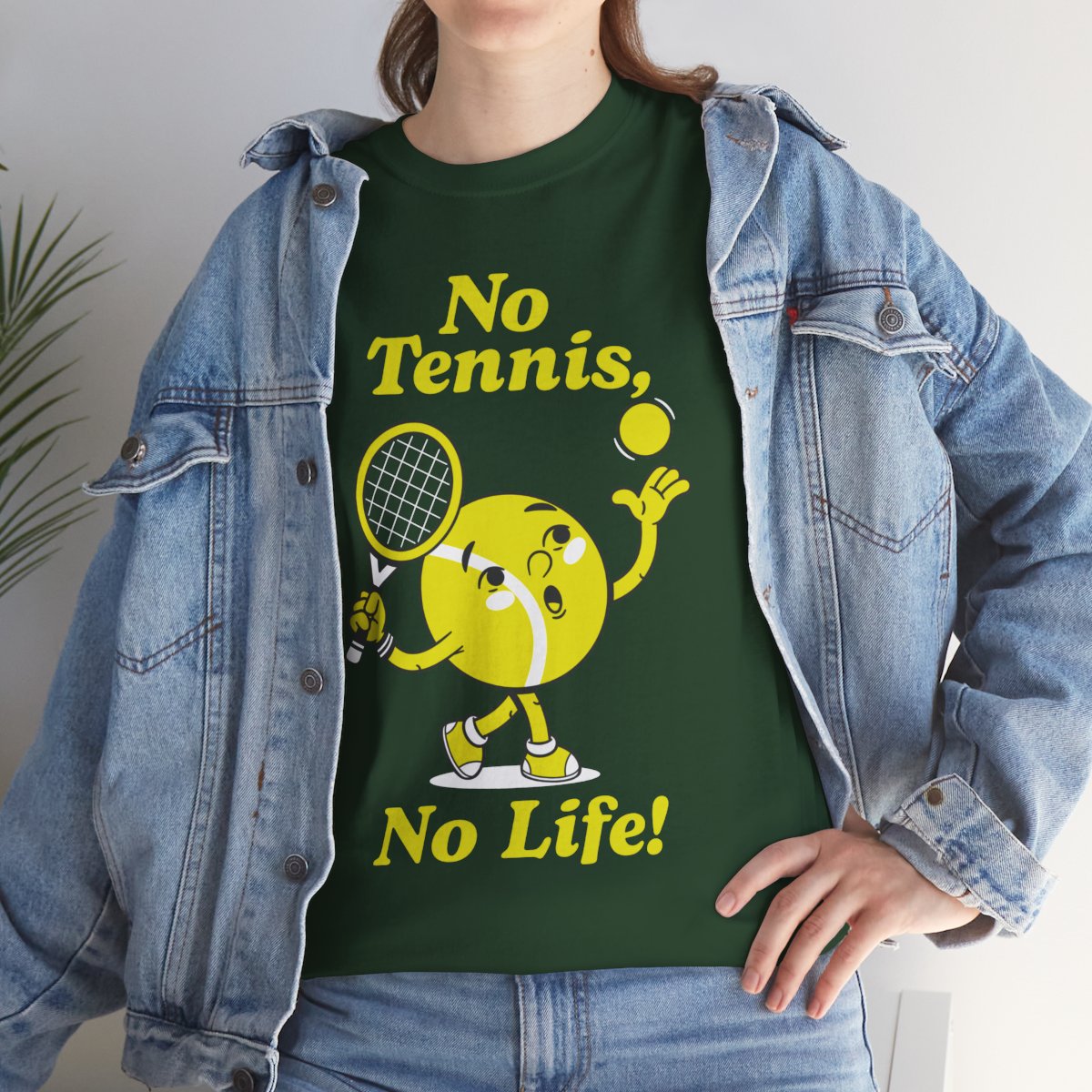NO TENNIS, NO LIFE - Tennis Basic Tee