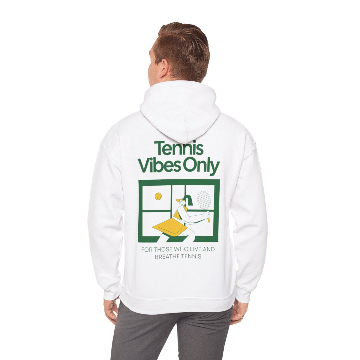 TENNIS VIBES ONLY - Tennis Hoodie