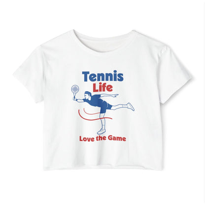 TENNIS LIFE - Tennis Crop Top