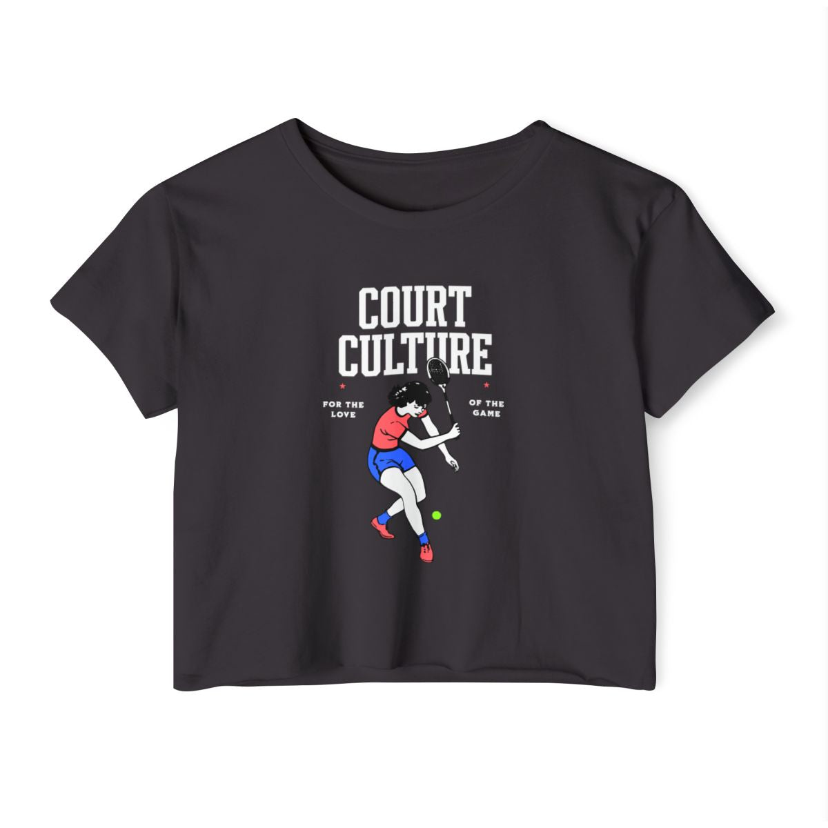 COURT CULTURE 2 - Tennis Crop Top