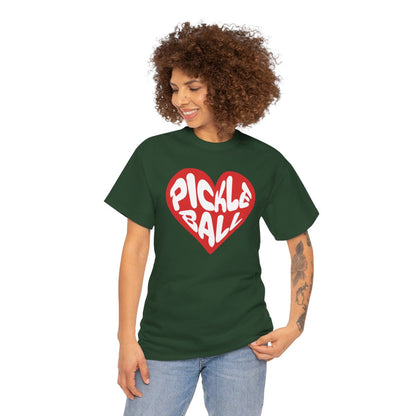 HEART PICKLEBALL 5 - Pickleball (Basic Tee)