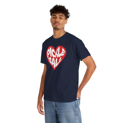 HEART PICKLEBALL 5 - Pickleball (Basic Tee)