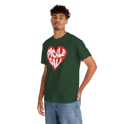 HEART PICKLEBALL 5 - Pickleball (Basic Tee)