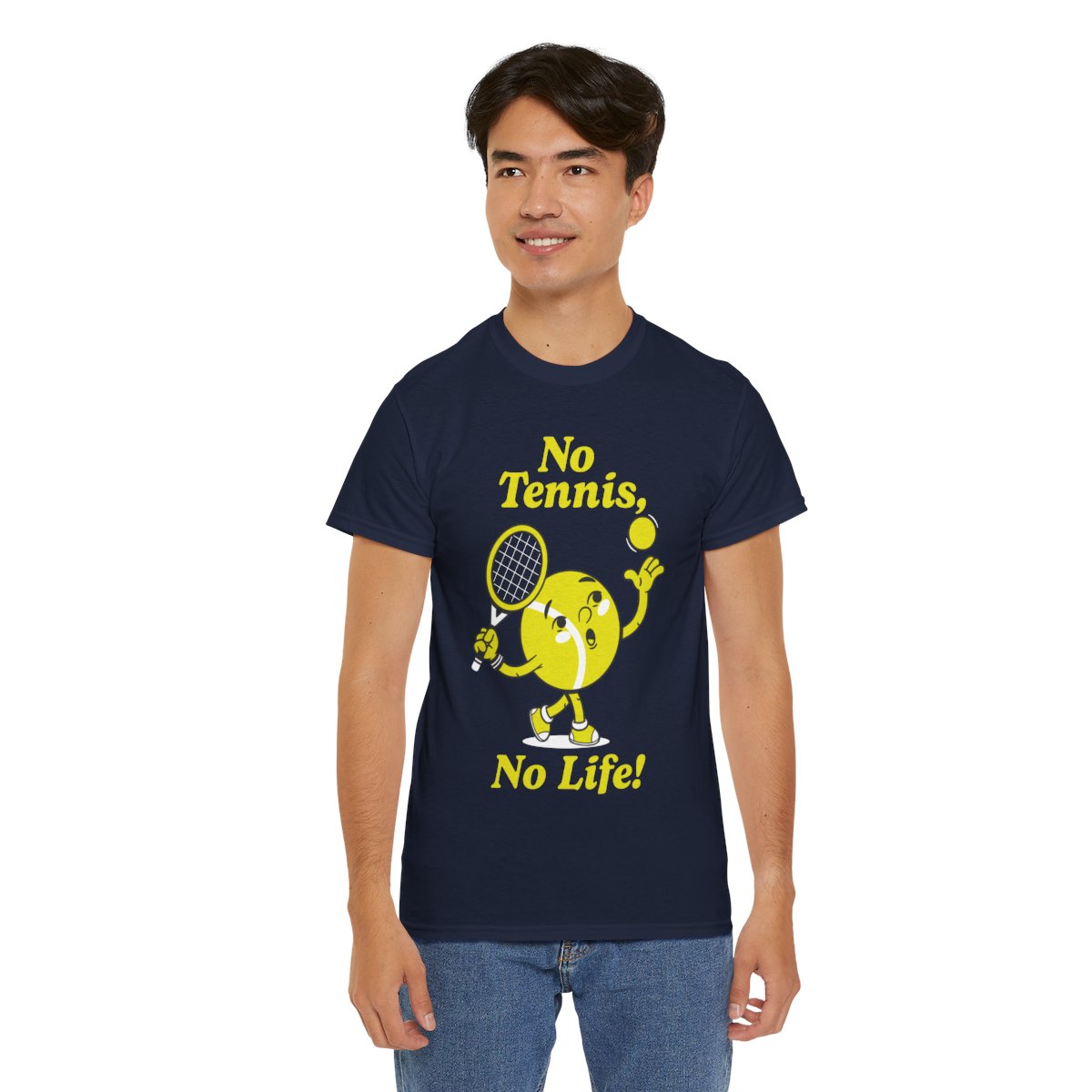 NO TENNIS, NO LIFE - Tennis Basic Tee
