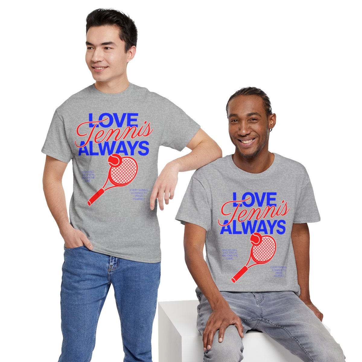 LOVE TENNIS ALWAYS - Tennis Basic Tee