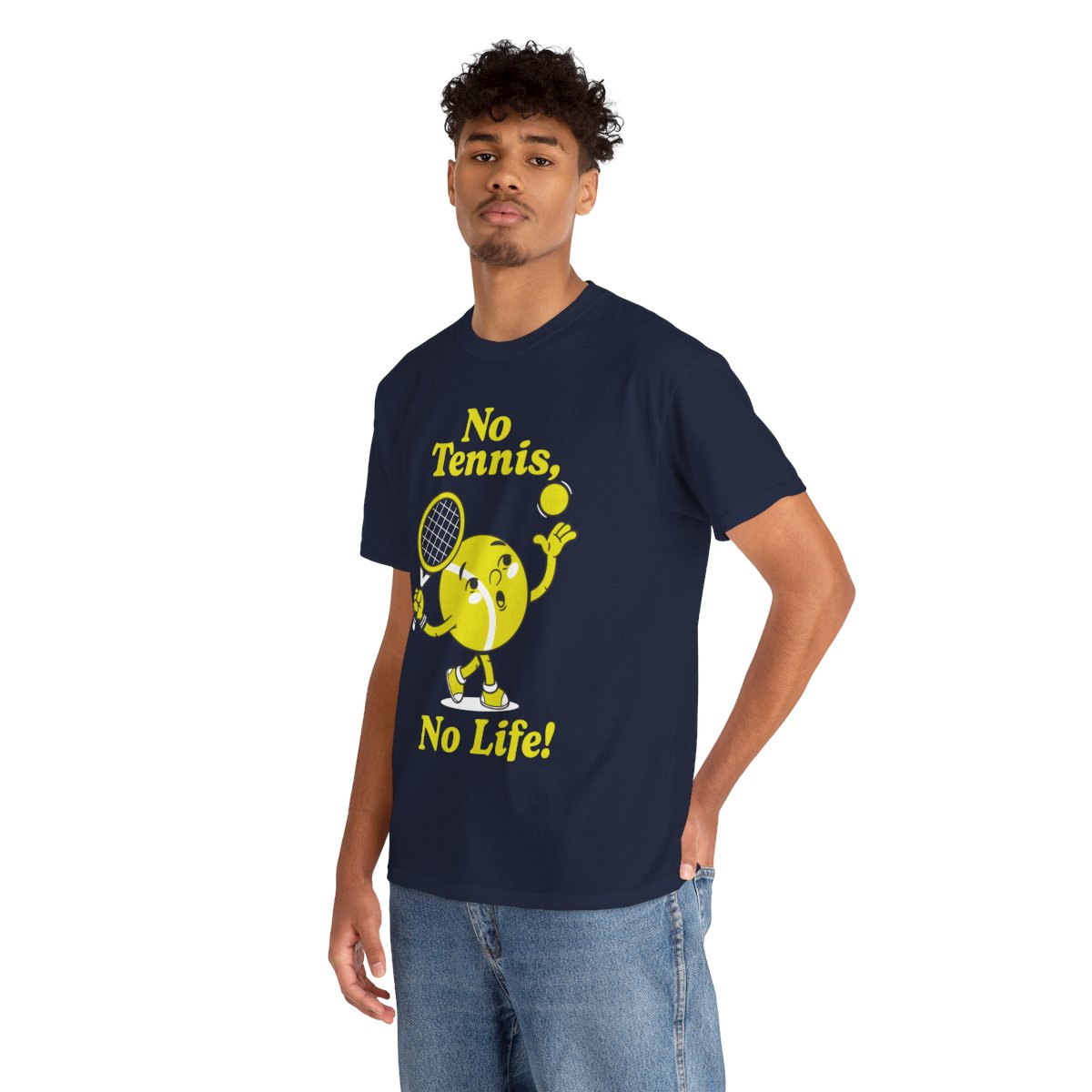 NO TENNIS, NO LIFE - Tennis Basic Tee