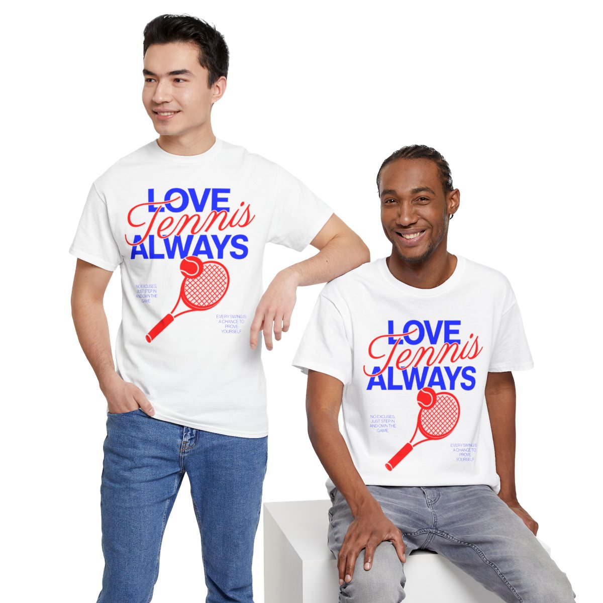 LOVE TENNIS ALWAYS - Tennis Basic Tee