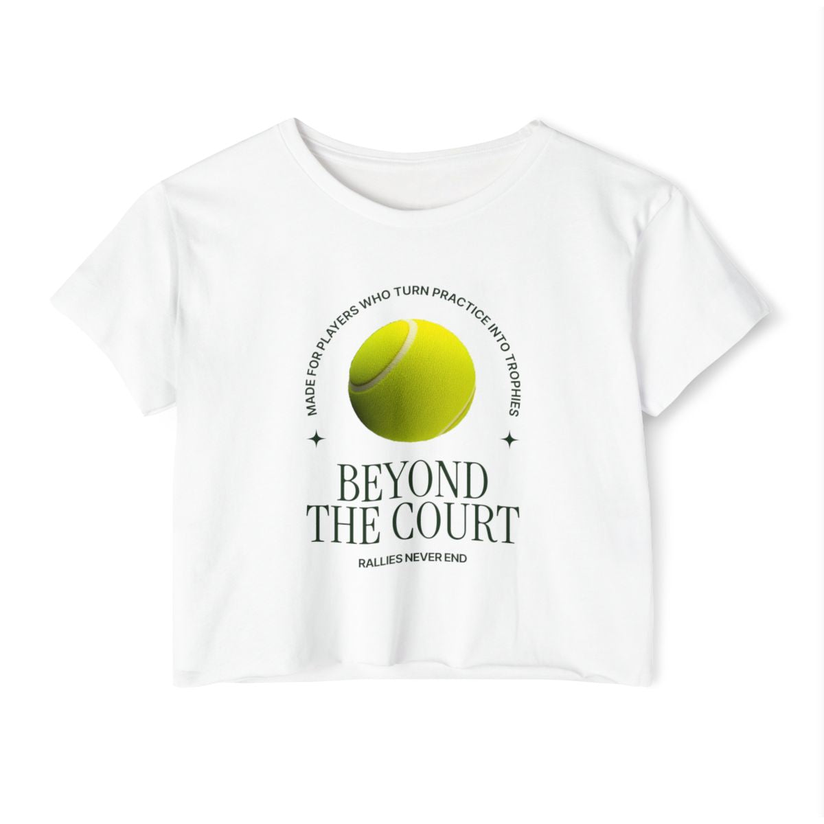 BEYOND THE COURT - Tennis Crop Top
