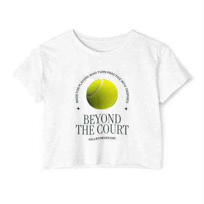 BEYOND THE COURT - Tennis Crop Top