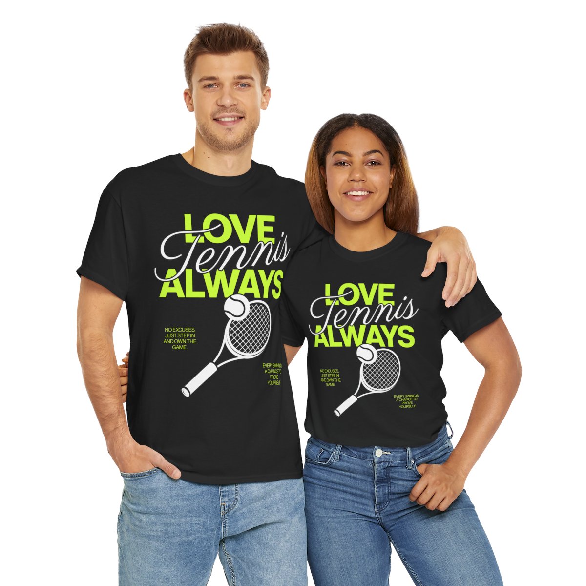 LOVE TENNIS ALWAYS - Tennis Basic Tee