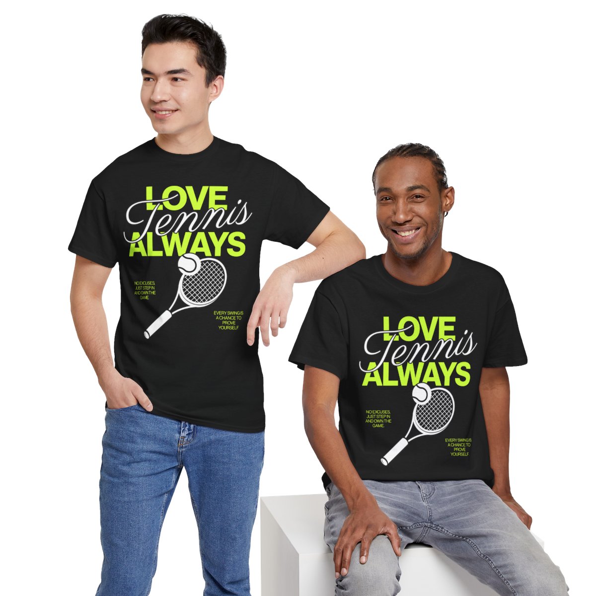 LOVE TENNIS ALWAYS - Tennis Basic Tee