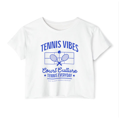 COURT CULTURE 1 - Tennis Crop Top