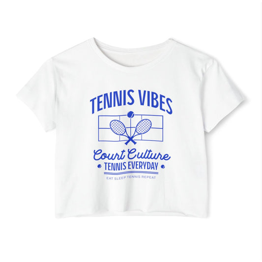 COURT CULTURE 1 - Tennis Crop Top