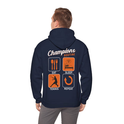 CHAMPIONS ROUTINE - Tennis Hoodie