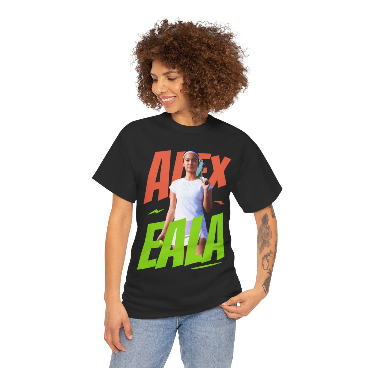 ALEX EALA 4 - Tennis Basic Tee