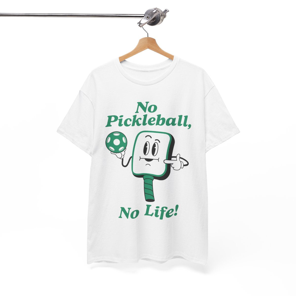 NO PICKLEBALL, NO LIFE - Pickleball (Basic Tee)
