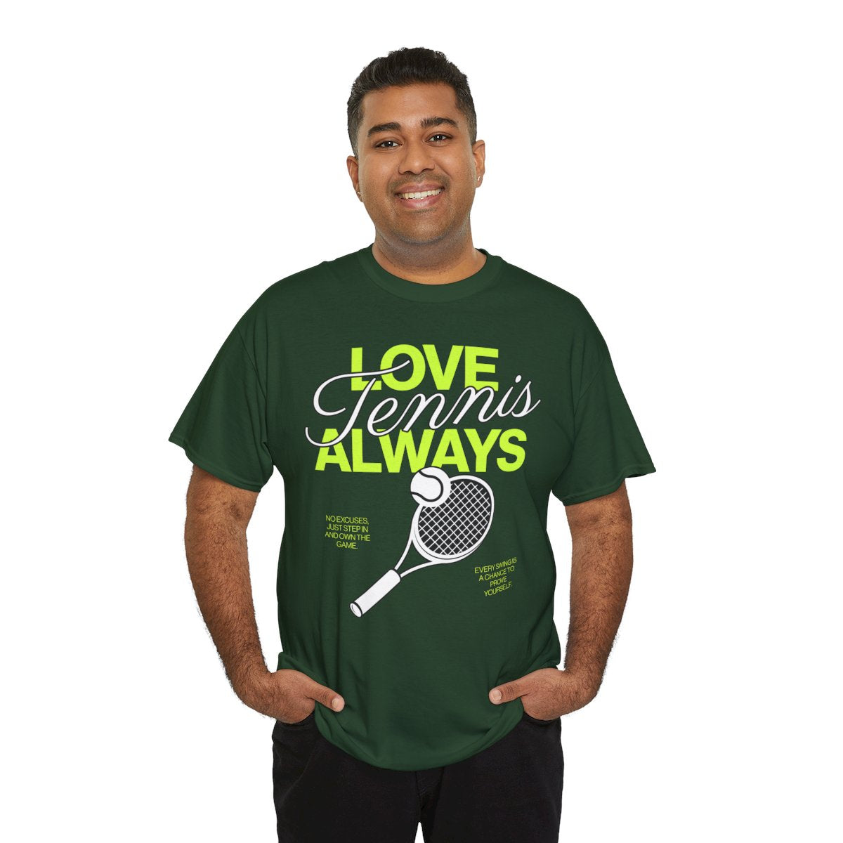 LOVE TENNIS ALWAYS - Tennis Basic Tee