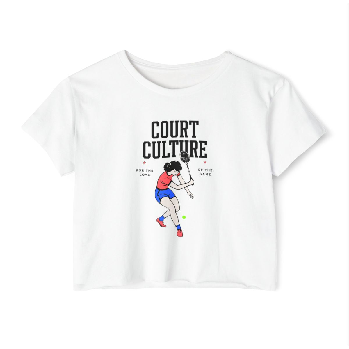 COURT CULTURE 2 - Tennis Crop Top