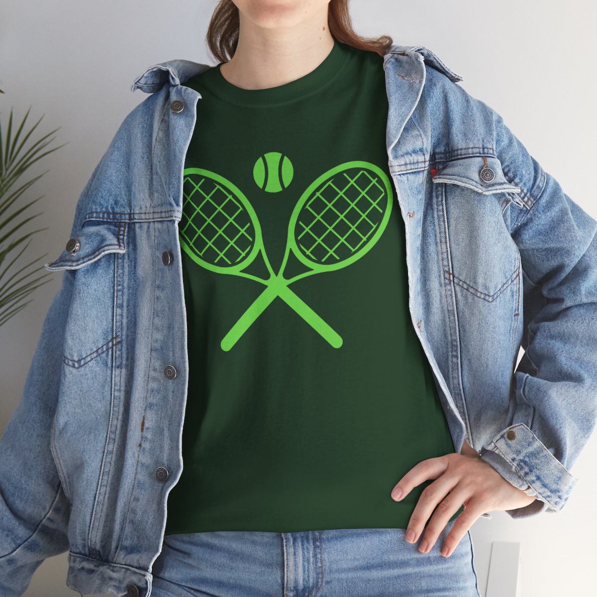 DOUBLES - Tennis Basic Tee
