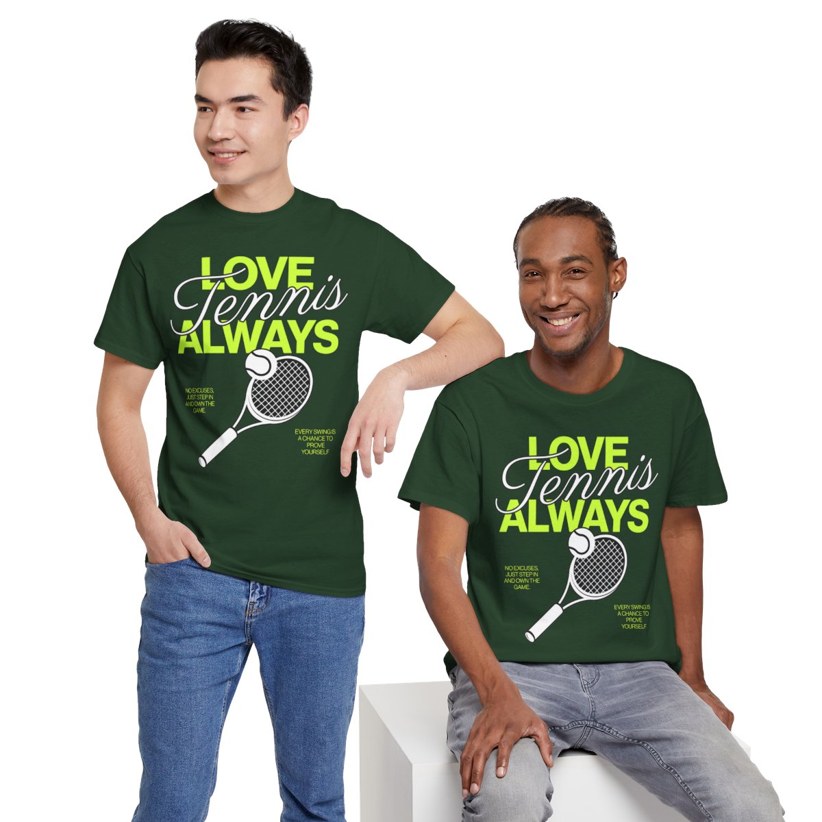 LOVE TENNIS ALWAYS - Tennis Basic Tee