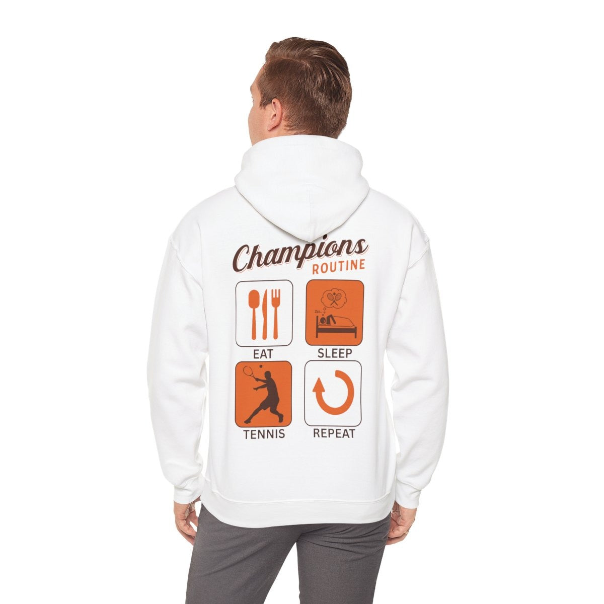 CHAMPIONS ROUTINE - Tennis Hoodie