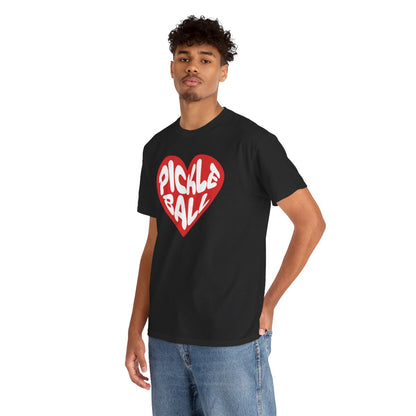 HEART PICKLEBALL 5 - Pickleball (Basic Tee)