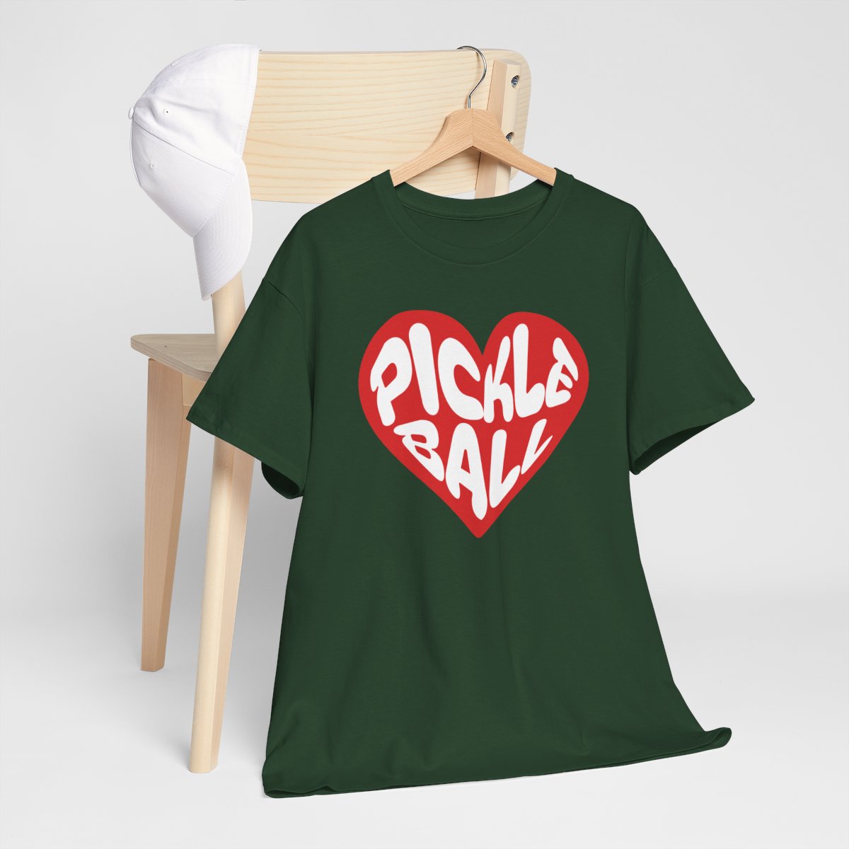 HEART PICKLEBALL 5 - Pickleball (Basic Tee)