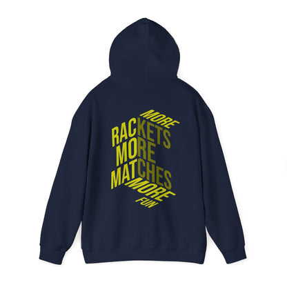 MORE RACKETS - Tennis Hoodie