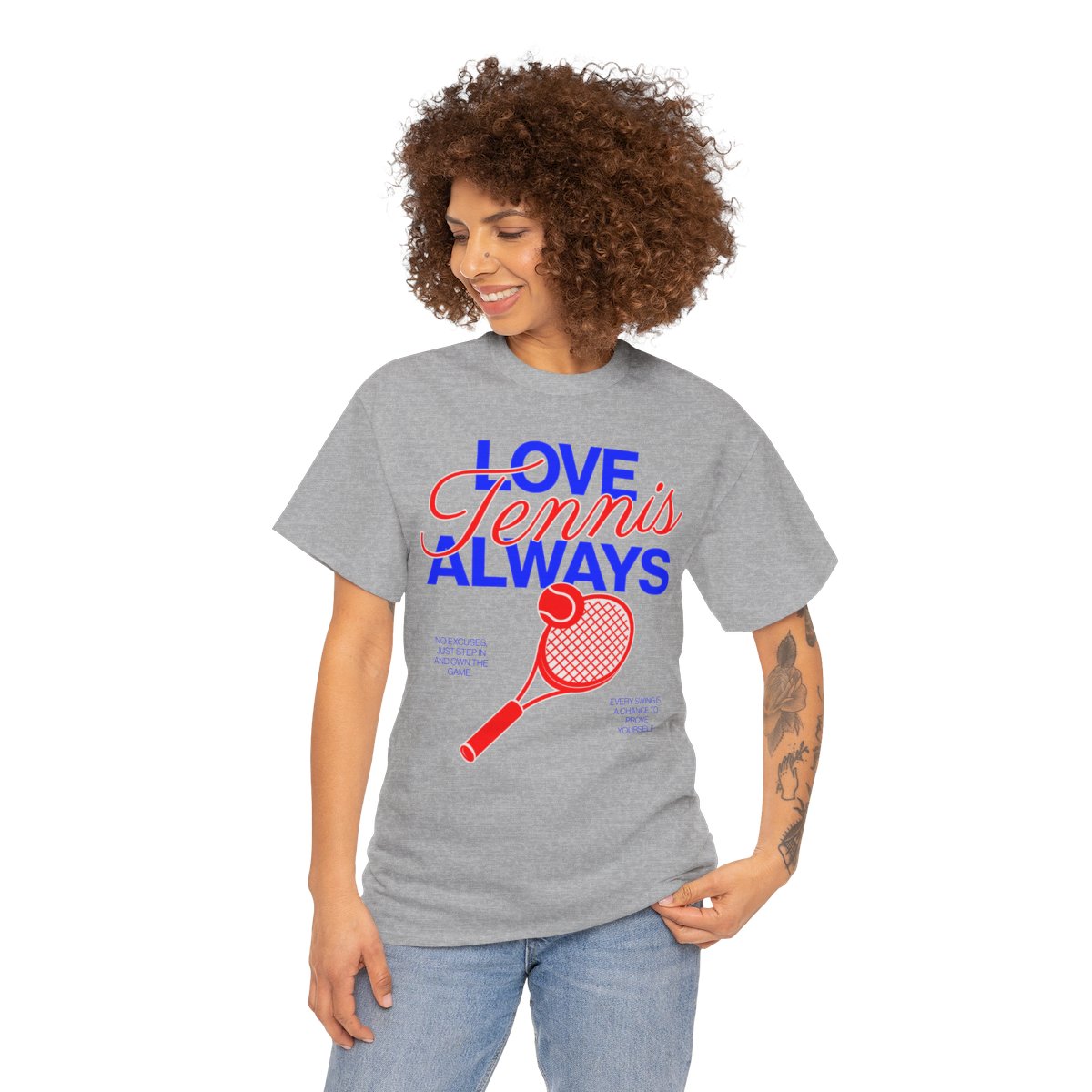 LOVE TENNIS ALWAYS - Tennis Basic Tee