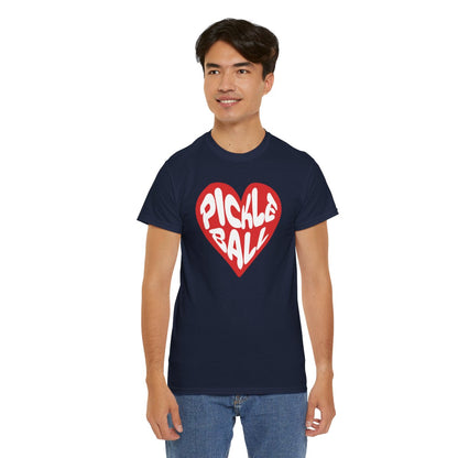 HEART PICKLEBALL 5 - Pickleball (Basic Tee)