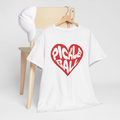 HEART PICKLEBALL 5 - Pickleball (Basic Tee)
