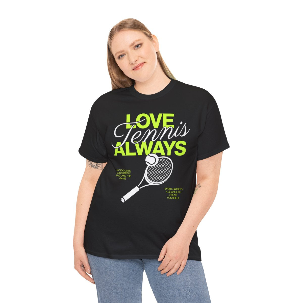 LOVE TENNIS ALWAYS - Tennis Basic Tee
