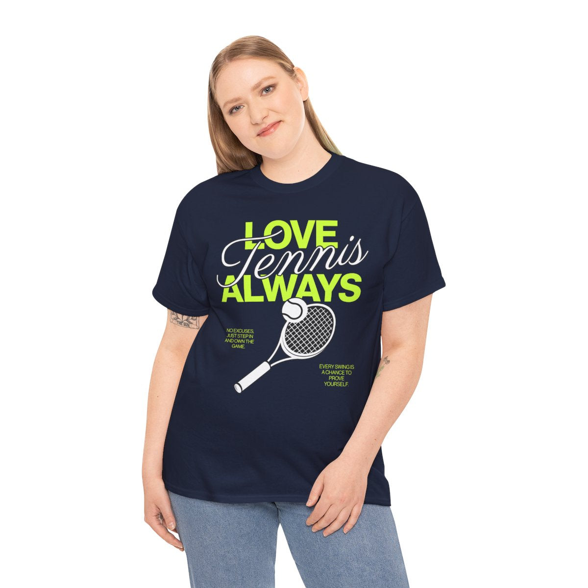 LOVE TENNIS ALWAYS - Tennis Basic Tee