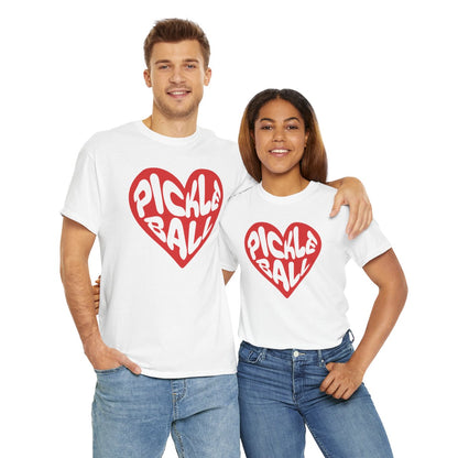 HEART PICKLEBALL 5 - Pickleball (Basic Tee)
