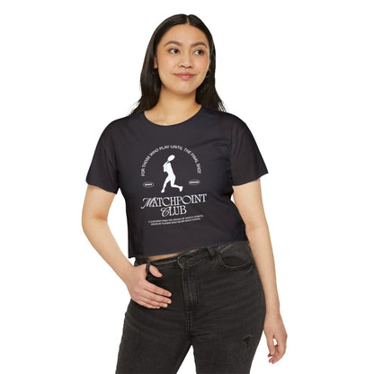 MATCH POINT 7 - Tennis Crop Top