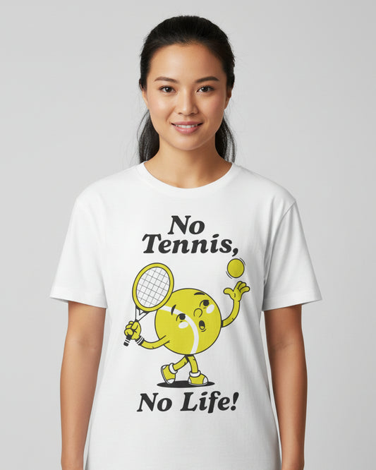 NO TENNIS, NO LIFE - Tennis Basic Tee