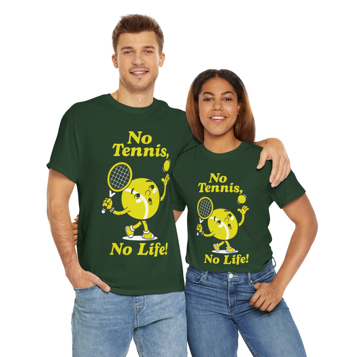 NO TENNIS, NO LIFE - Tennis Basic Tee
