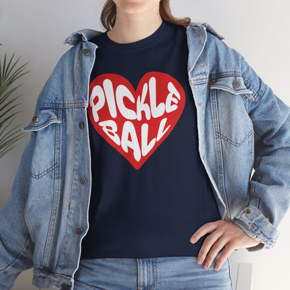 HEART PICKLEBALL 5 - Pickleball (Basic Tee)