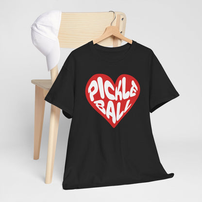 HEART PICKLEBALL 5 - Pickleball (Basic Tee)
