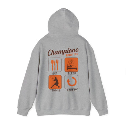 CHAMPIONS ROUTINE - Tennis Hoodie