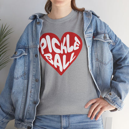 HEART PICKLEBALL 5 - Pickleball (Basic Tee)