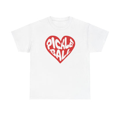 HEART PICKLEBALL 5 - Pickleball (Basic Tee)