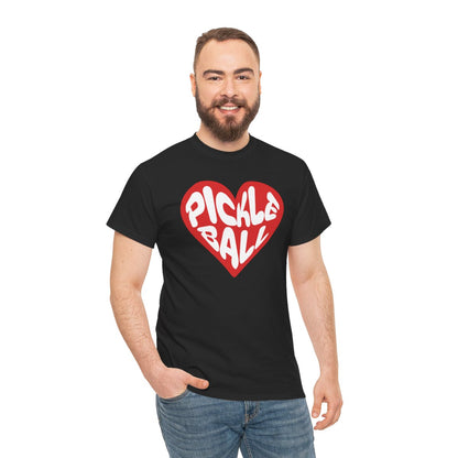 HEART PICKLEBALL 5 - Pickleball (Basic Tee)