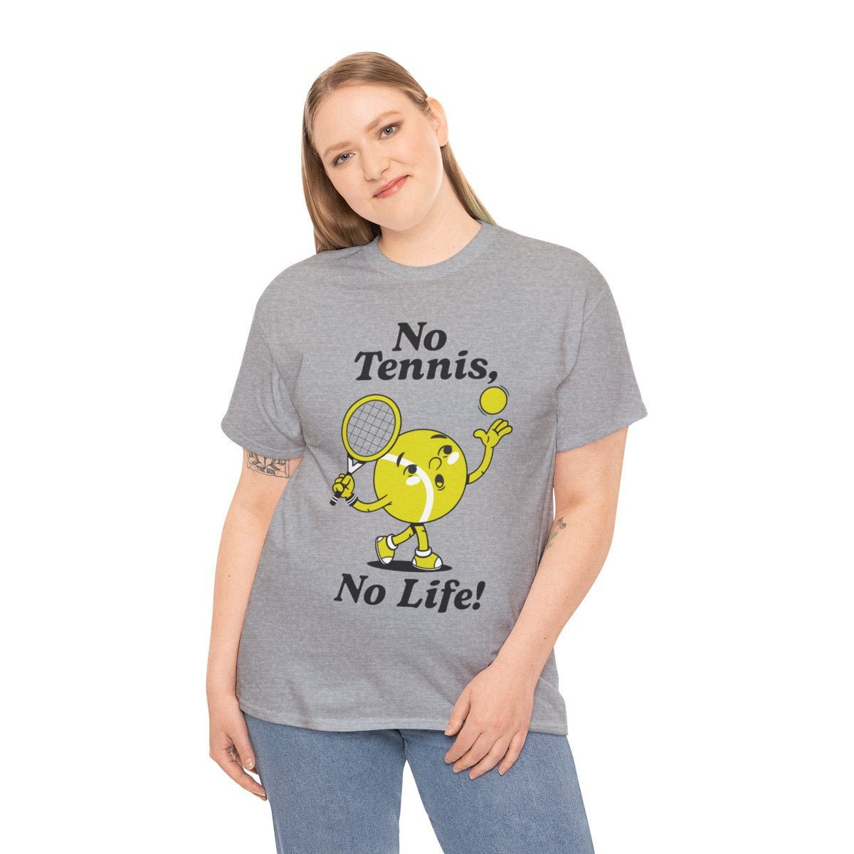 NO TENNIS, NO LIFE - Tennis Basic Tee
