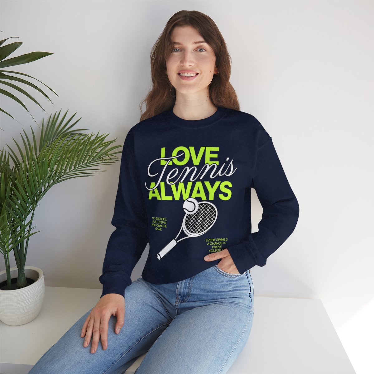 LOVE TENNIS ALWAYS - Tennis Sweatshirt