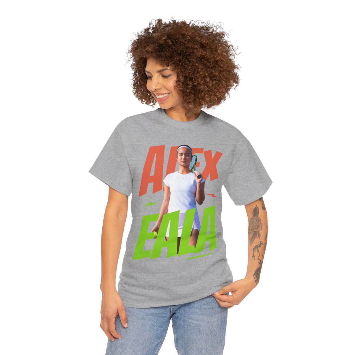 ALEX EALA 4 - Tennis Basic Tee