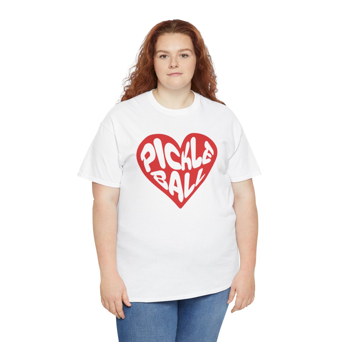 HEART PICKLEBALL 5 - Pickleball (Basic Tee)