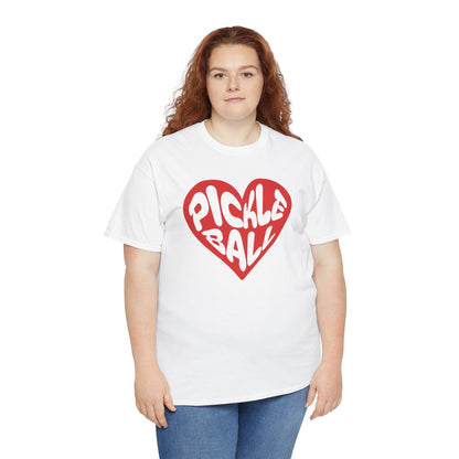 HEART PICKLEBALL 5 - Pickleball (Basic Tee)