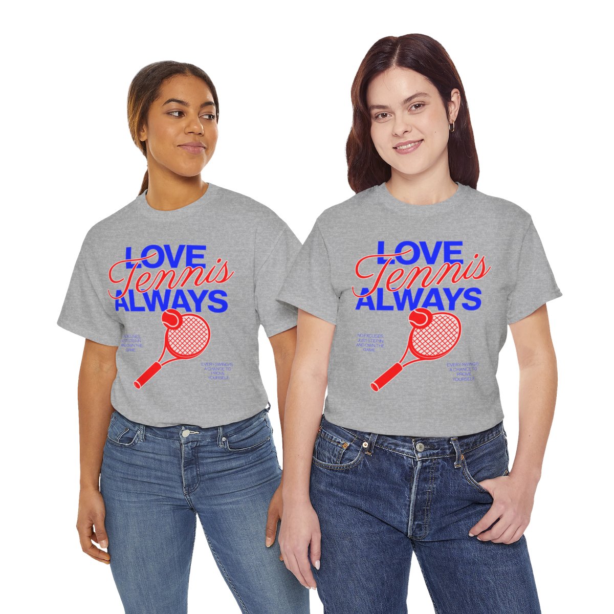 LOVE TENNIS ALWAYS - Tennis Basic Tee